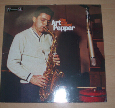 ART PEPPER The Way It Was original LP Boplicity Contemporary VG