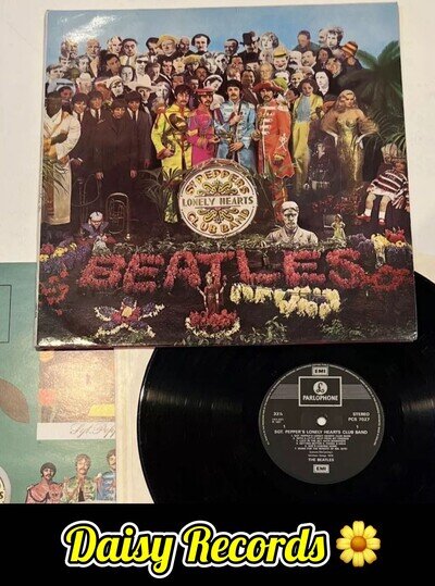 The Beatles - Sgt Pepper Uk Stereo 1988 DMM Press With Insert. VG++/VG++