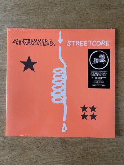 Joe Strummer & The Mescaleros - Streetcore LP 2023. White Vinyl. DH0015.