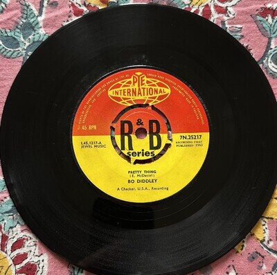 BO DIDDLEY ~ Pretty Thing / Road Runner ~ 7” 45 PYE R&B Series 7N.25217 Vinyl