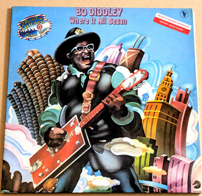 Bo Diddley Where It All Began LP French Press Chess Gatefold Ex/Ex 515012
