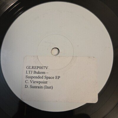 LTJ Bukem – Suspended Space EP (Disc 2), 2000 12" Vinyl Drum-n-Bass White Label