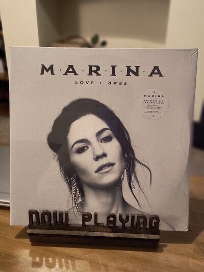 MARINA (and the Diamonds) Love + Fear Limited Edition 2LP Vinyl (New and Sealed)