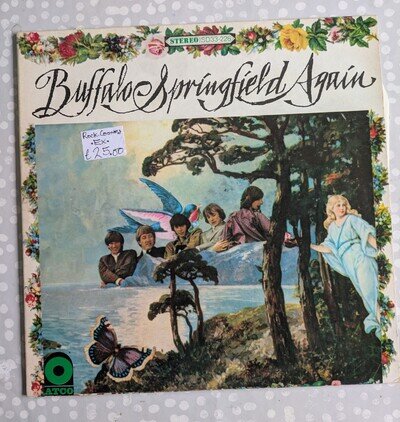 Buffalo Springfield Again Vinyl LP US 1967 Stereo ATCO STILLS Young