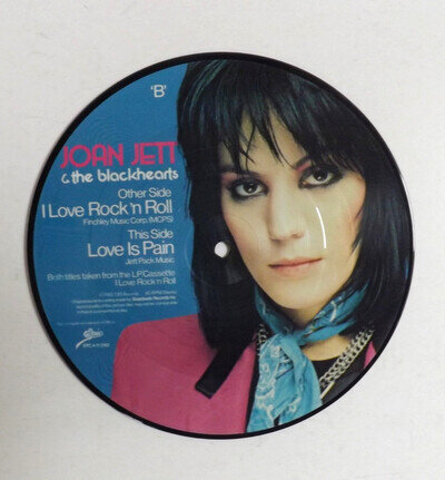 Joan Jett And The Blackhearts I Love Rock 'N Roll &2 Picture Disc