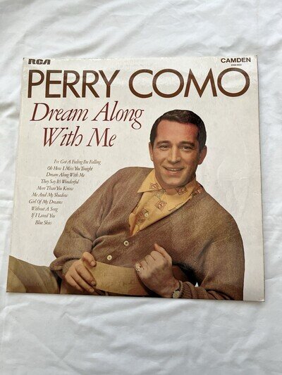 Perry Como Dream Along With Me Vinyl Album Record