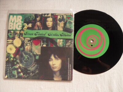 MR BIG GREEN TINTED SIXTIES MIND ATLANTIC RECORDS FRENCH 7" VINYL SINGLE in P/S