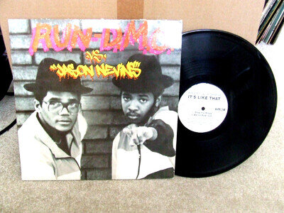 12" MAXI SINGLE RUN DMC VS JASON NEVINS ITS LIKE THAT SM90651 1997