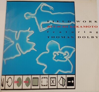 Thomas Dolby & Ruichi Sakamoto - Field Work original UK release 12" vinyl