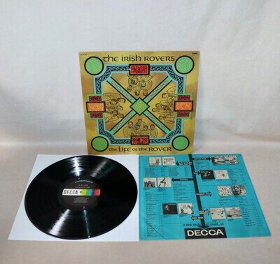 1969 The Irish Rovers "The Life Of The Rover" Vinyl 12" LP Album Decca DL 75157