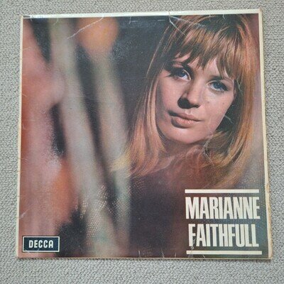 MARIANNE FAITHFULL - "MARIANNE FAITHFULL (U.K. DECCA) 1965. MONO.