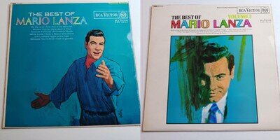 Mario Lanza / The Best Of Mario Lanza Vol.1 & Vol.2 VINYL LP BUNDLE / EX / FAST