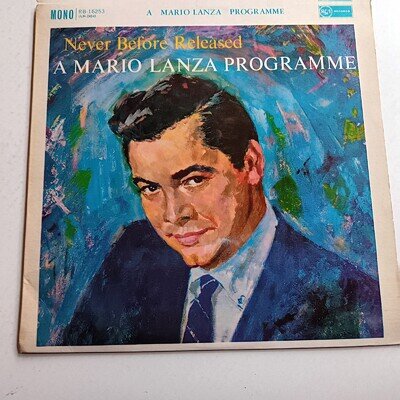 Mario Lanza / A Mario Lanza Programme 1960 LP / POP 60's / EX / FAST POST