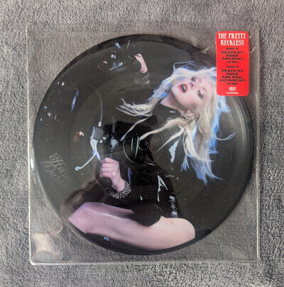 The Pretty Reckless 7" Vinyl Picture Disc Death by Rock and Roll New FEAR01539