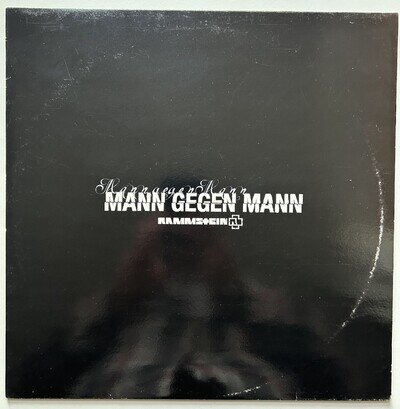 Rammstein : Mann Gegen Mann UK 2005 12" vinyl single EX/EX Promo VERY RARE!!