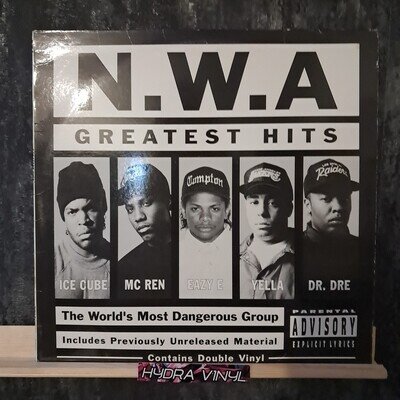 N.W.A. - Greatest Hits - Original 1996 US Pressing VINYL 2LP - Hip Hop / Gangsta