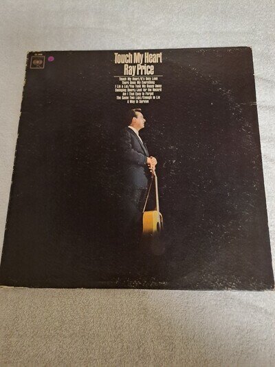 Ray Price - Touch My Heart Vinyl LP USA IMPORT TESTED EXCELLENT PLAYBACK