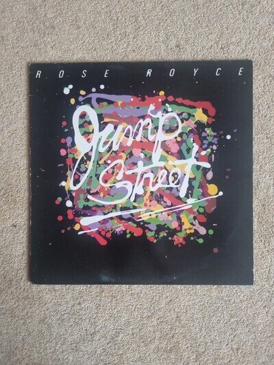 Rose Royce - Jump Street Vinyl LP Whitfield Records UK 1981 1st Pressing
