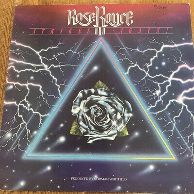 ROSE ROYCE STRIKES AGAIN Whitfield records VG+