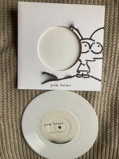 MOBY PALE HORSES LTD EDITION WHITE 7" VINYL EP, EX