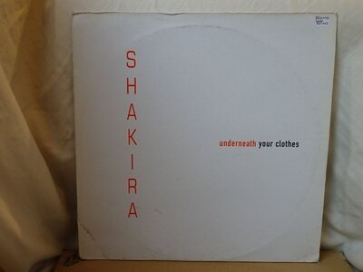 Shakira: Underneath Your Clothes 2002 UK Promo 12"