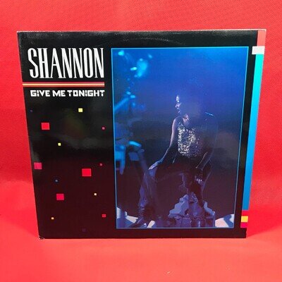 SHANNON Give Me Tonight 1984 UK 12" vinyl single JABX1 Long version extended