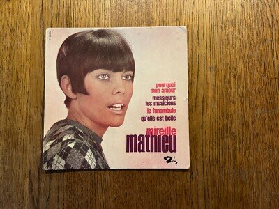 Mireille Mathieu - Qu'Elle Est Belle (1966) 7" EP VG+