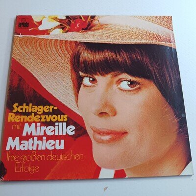 Mireille Mathieu / Schlager Rendezvous / 1973 VINYL LP / EX / £5 FLAT POST