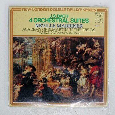 GLENN GOULD 4 ORCHESTRAL SUITES ARGO SL51056 Japan VINYL 2LP