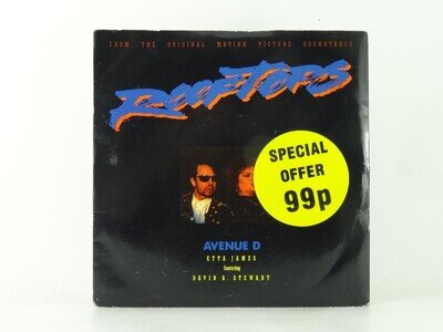 ETTA JAMES FT DAVID A STEWART AVENUE D (25) 2 Track 7" Single including Picture