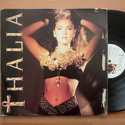 THALIA Thalía self-titled 1990 LP MEXICO latin pop plays well