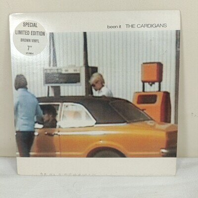 THE CARDIGANS BEEN IT LIMITED EDITION BROWN VINYL 7" SINGLE 45 Record