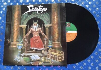 Savatage - Hall Of The Mountain King 1987 Vinyl LP - Atlantic · 781 775-1