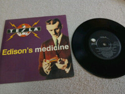 Tesla Edison's Medicine Vinyl Record 7" Single