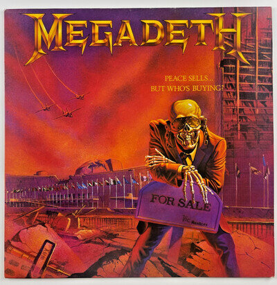 Megadeth - Peace Sells....But Who's Buying? 1986 Original UK First Pressing