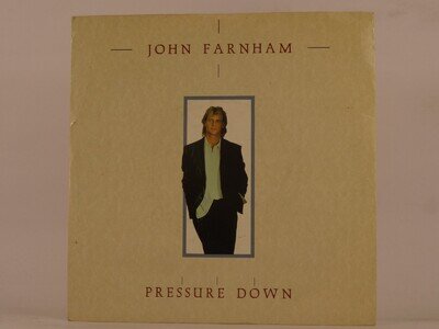 JOHN FARNHAM PRESSURE DOWN (113) 2 Track 7" Single including Picture Sleeve RCA