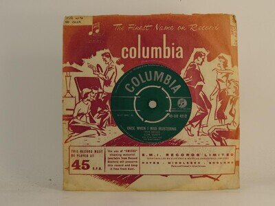 SLIM DUSTY ONCE WHEN I WAS MUSTERING (74) 2 Track 7" Single including Company Sl