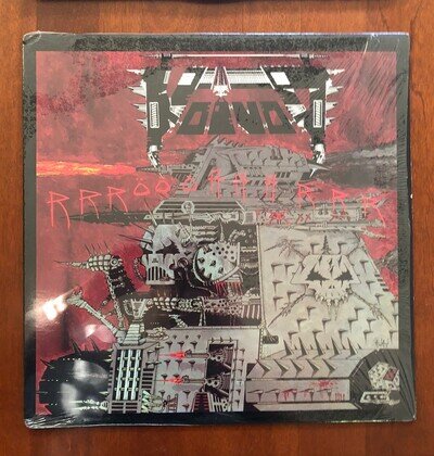 VOIVOD RRROOOAAARRR VINYL 1st PRESS COMBAT MX 8103 NM With Insert Printed Inner