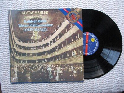 CBS IM39072, Mahler Symphony 4, Vienna PO, Maazel, Battle