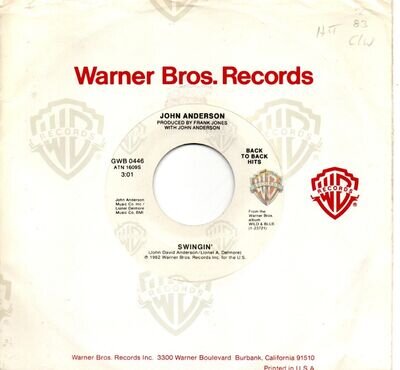 John Anderson:Swingin'/Wild and blue:US Warner Bros:Re-Issue
