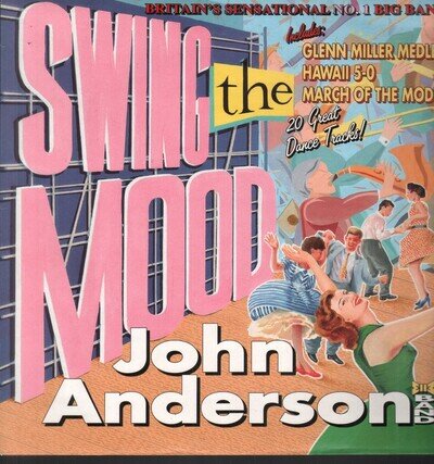 John Anderson Swing the Mood LP vinyl UK Modern 1990 MODLP2