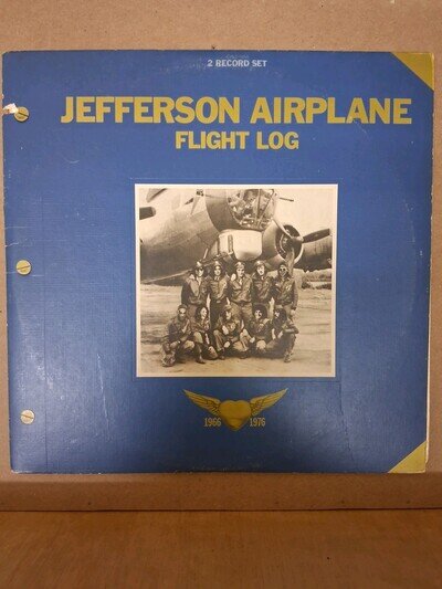 Jefferson Airplane - Flight Log 1966-1976 (LP) (VG+/VG-)