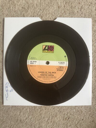 Twisted Sister - Leader Of The Pack (7", Single)