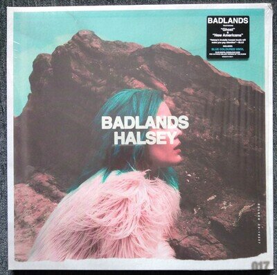 Halsey - BADLANDS LIMITED EDITION BLUE COLORED VINYL FT. Ghost & New Americana