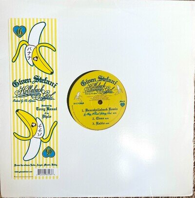 "HOLLABACK GIRL REMIXES" 12" VINYL by GWEN STEFANI ( INTERSCOPE 2005)