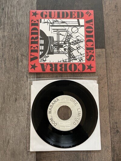 Guided By Voices - Cobra Verde 7” Black Vinyl NEW