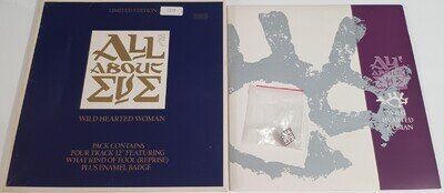 All About Eve - Wild Hearted Woman NUMBERED BOXED SET uk release 12" vinyl