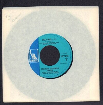 Creedence Clearwater Revival(7" Vinyl)Green River-Liberty-LBF 15250-UK-VG+/VG