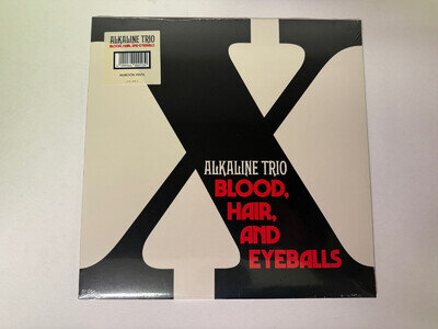 Alkaline Trio Blood, Hair, and Eyeballs LP Record Maroon Colored Vinyl NEW