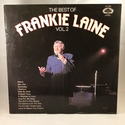 FRANKIE LAINE The Best Of Vol. 2 1975 UK vinyl LP Sixteen Tons Marie record